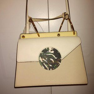 SAKS FIFTH AVE. DANSE LENTLE SHOULDER PURSE
